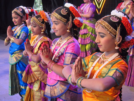 Children praying